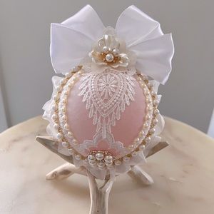 Velvet Christmas ornaments